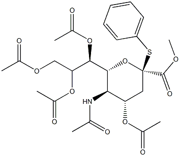 PER-O-ACETYL-ALPHA-THIOPHENYL-N-ACETYLNEURAMINIC METHYL ESTER CAS 118977-26-7 PER-O-ACETYL-ALPHA-THIOPHENYL-N-ACETYLNEURAMINIC METHYL ESTER CAS 118977-26-7