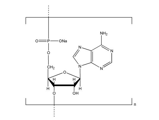 Polyadenosinic acid sodium salt CAS NNA-0009